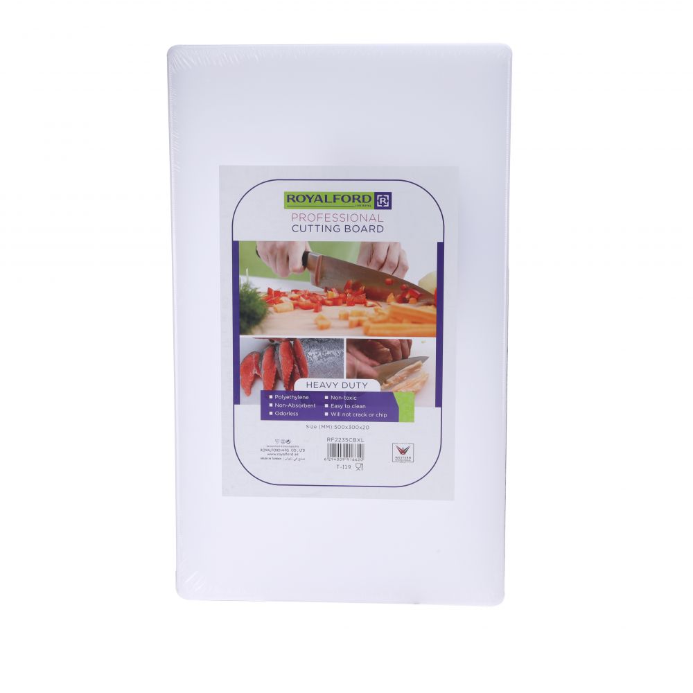 Royalford Heavy Cutting Board White