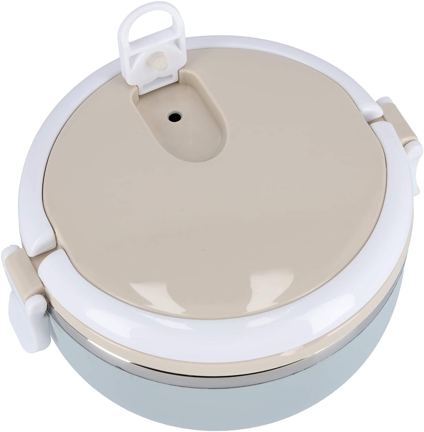 Royalford 700ML Single Layer Round Lunch Box 1X60