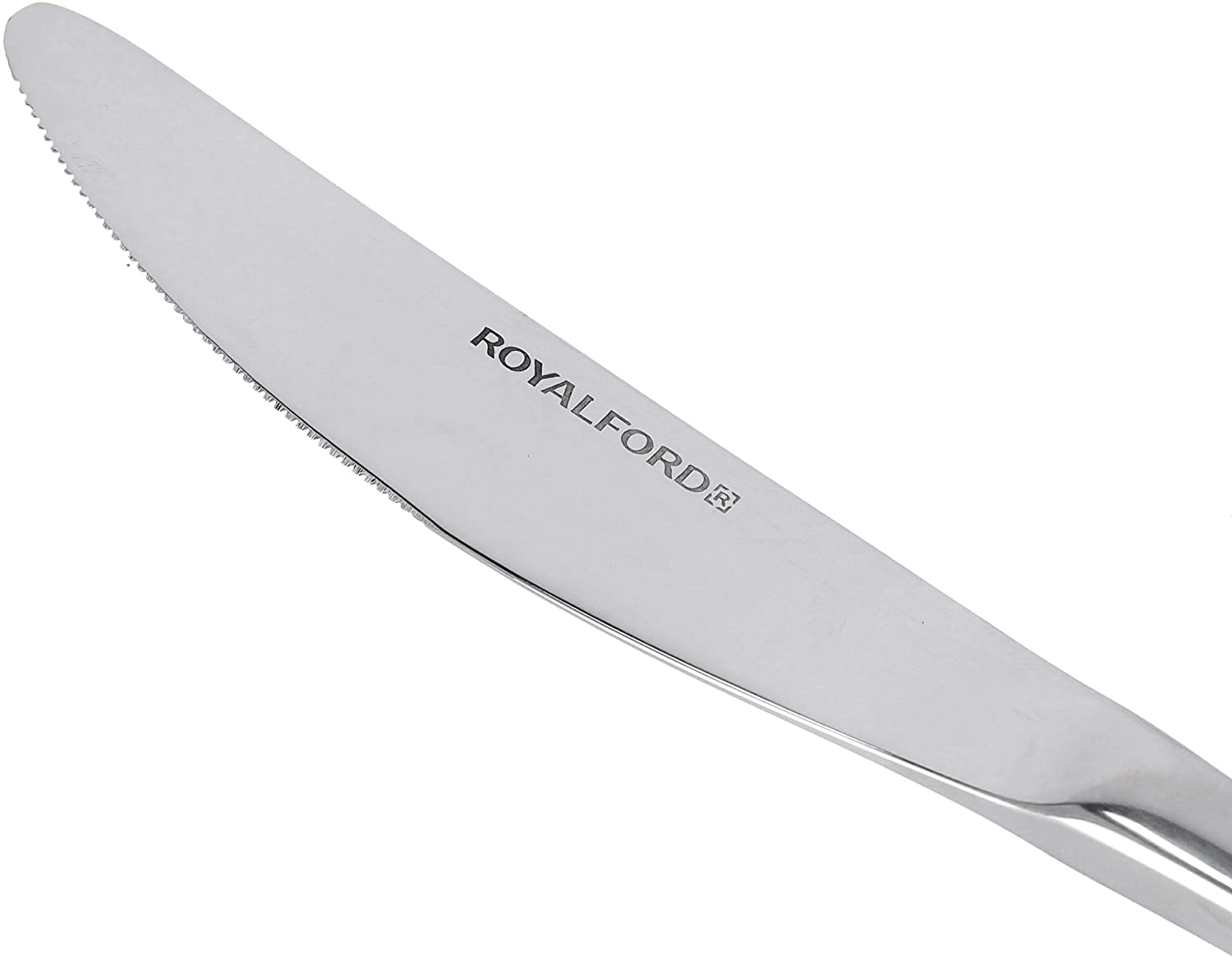 Royalford 2 Pcs Table Knife Silver
