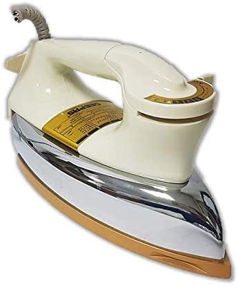 Geepas Dry Irons White | reliable performance | lightweight | variable steam settings | safety features | stylish | even heat distribution | Halabh.com