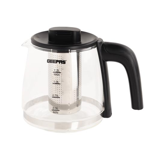 Geepas 2 In 1 Digital Coffee Hot Tea Maker Stainless Steel Filter