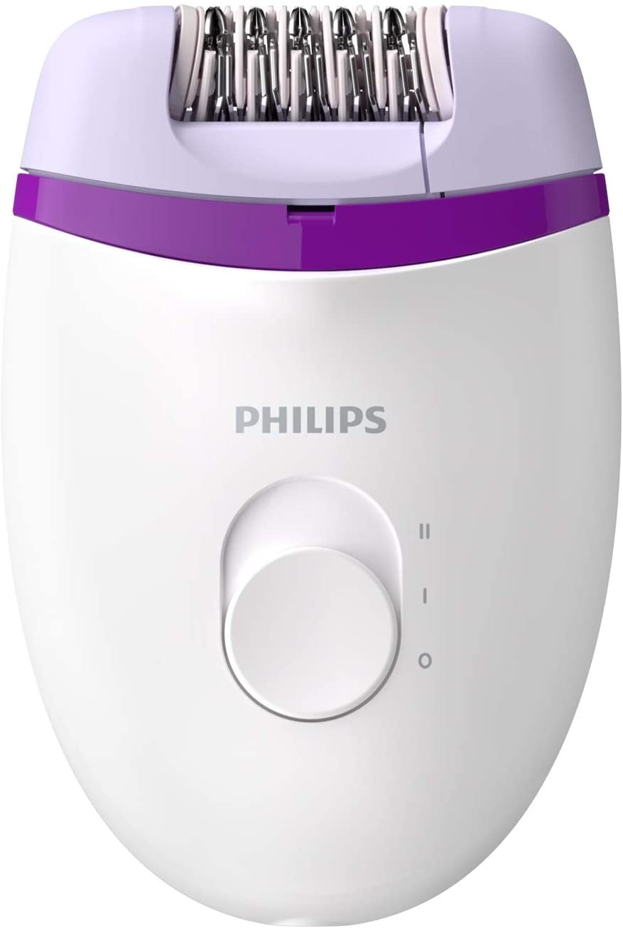 Philips Satinelle Essential Corded Compact Epilator White | Beauty & Personal Care | Halabh.com