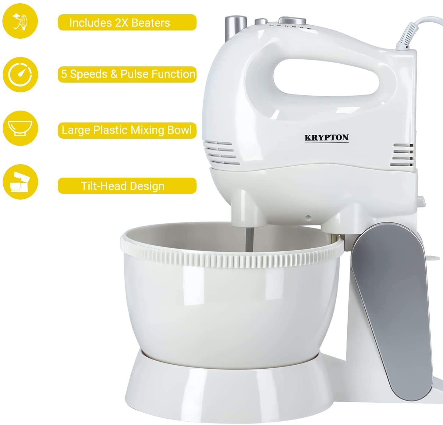 Shop Krypton Electric Hand And Stand Mixer | Best Hand Mixer
