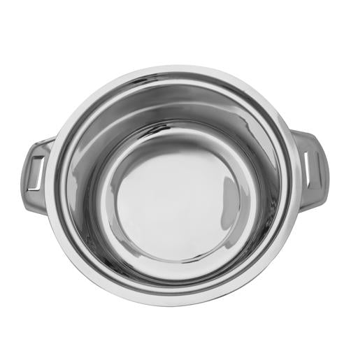 Royalford Galaxy Double Wall Stainless Steel Hot Pot Silver