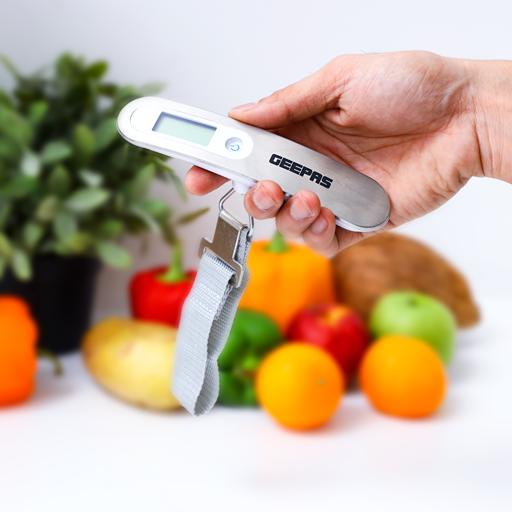 Geepas Digital Luggage Scale 50kg Lcd Display 1x60