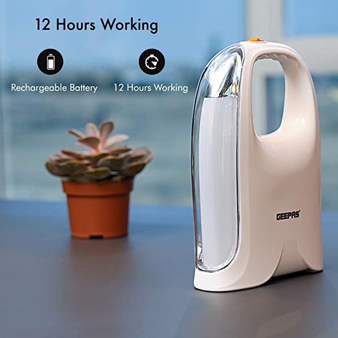 Geepas Rechargeable Led Emergency Lantern Color May Vary