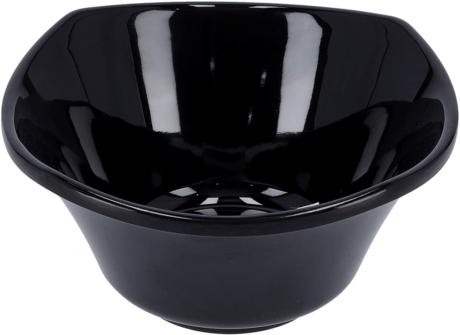 Royalford 4.5 inch Melamine Ware Square Bowl Black