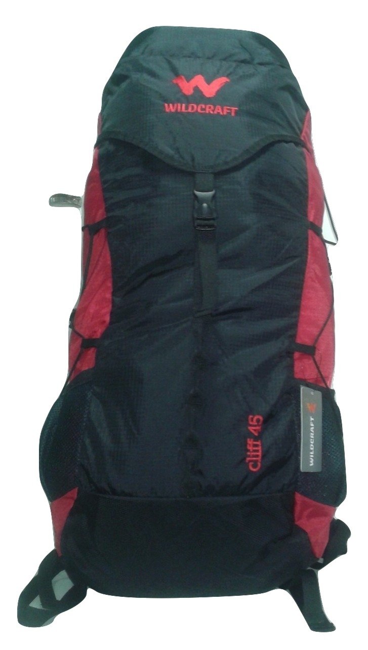 Wildcraft Cliff 45 Rucksack Camping Bagpack Red