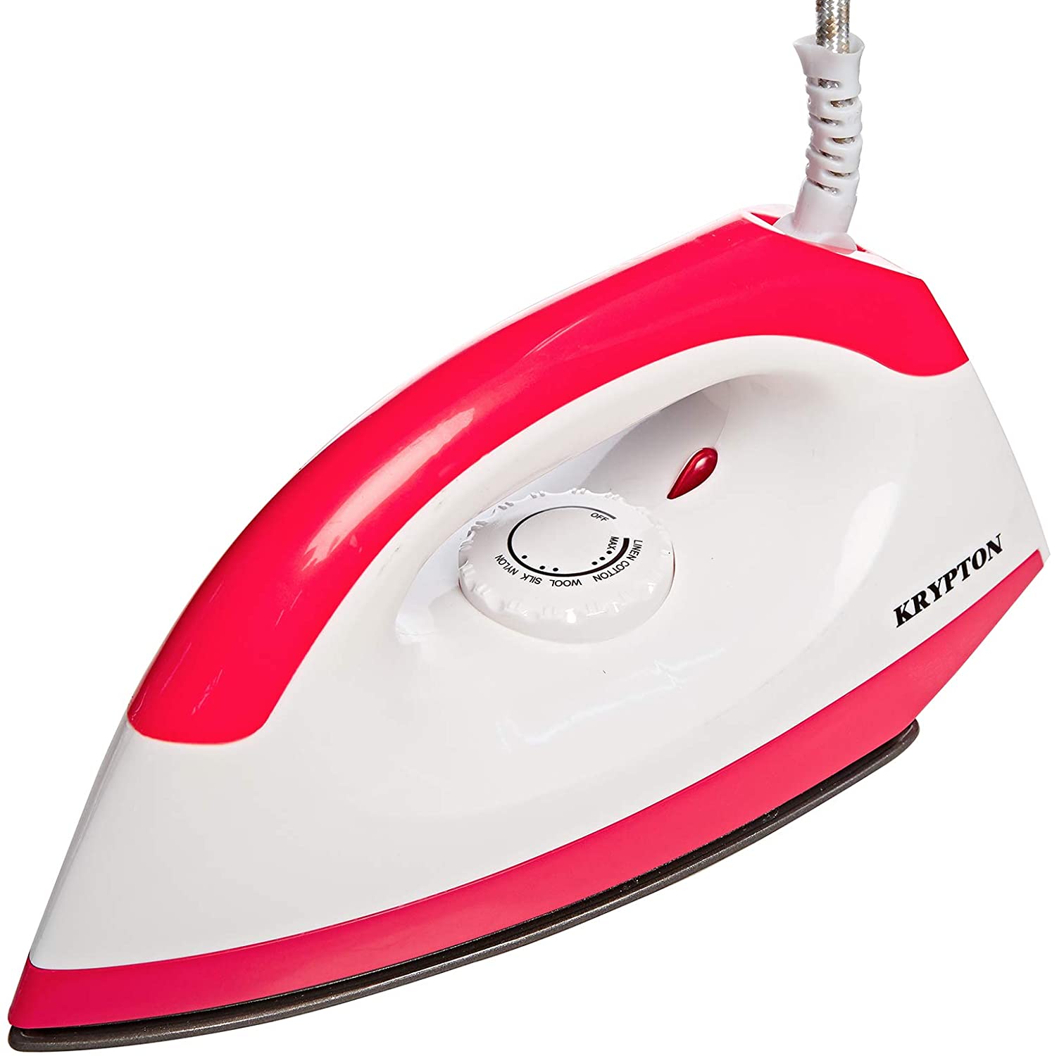 Krypton Non Stick Coated Dry Iron 1200 Watt Multicolor in Bahrain | Halabh