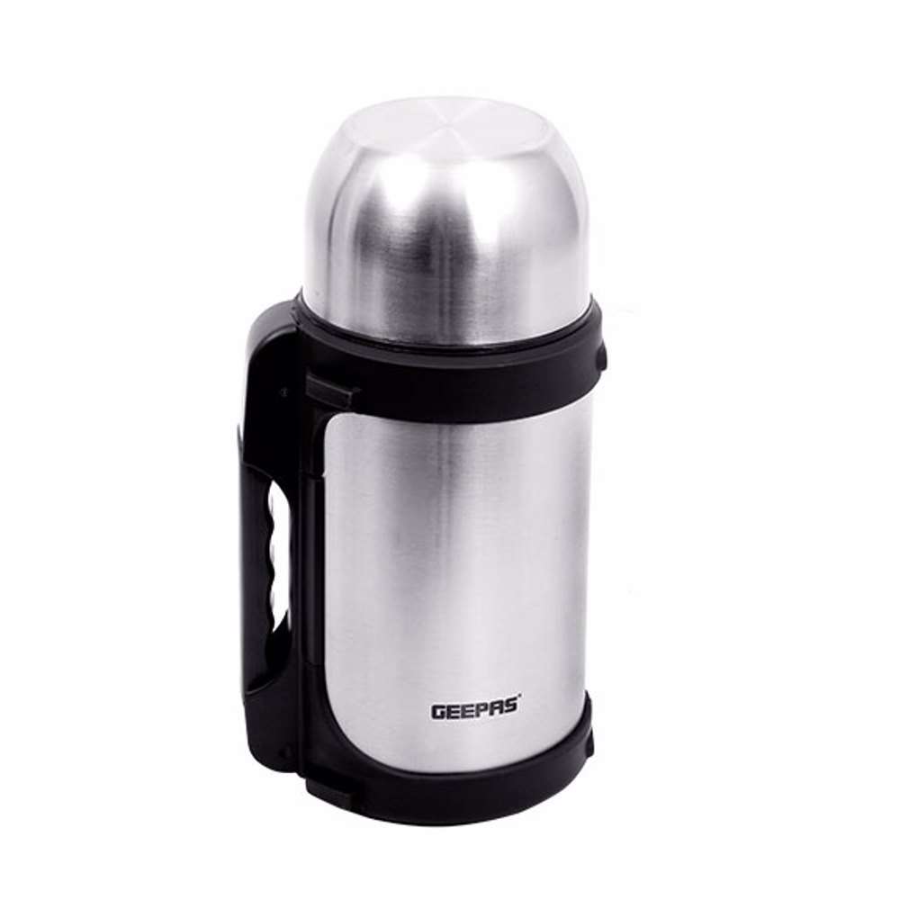 Shop Geepas Steel Inner Vacuum Flask in Bahrain | Best Vacuum | Halabh