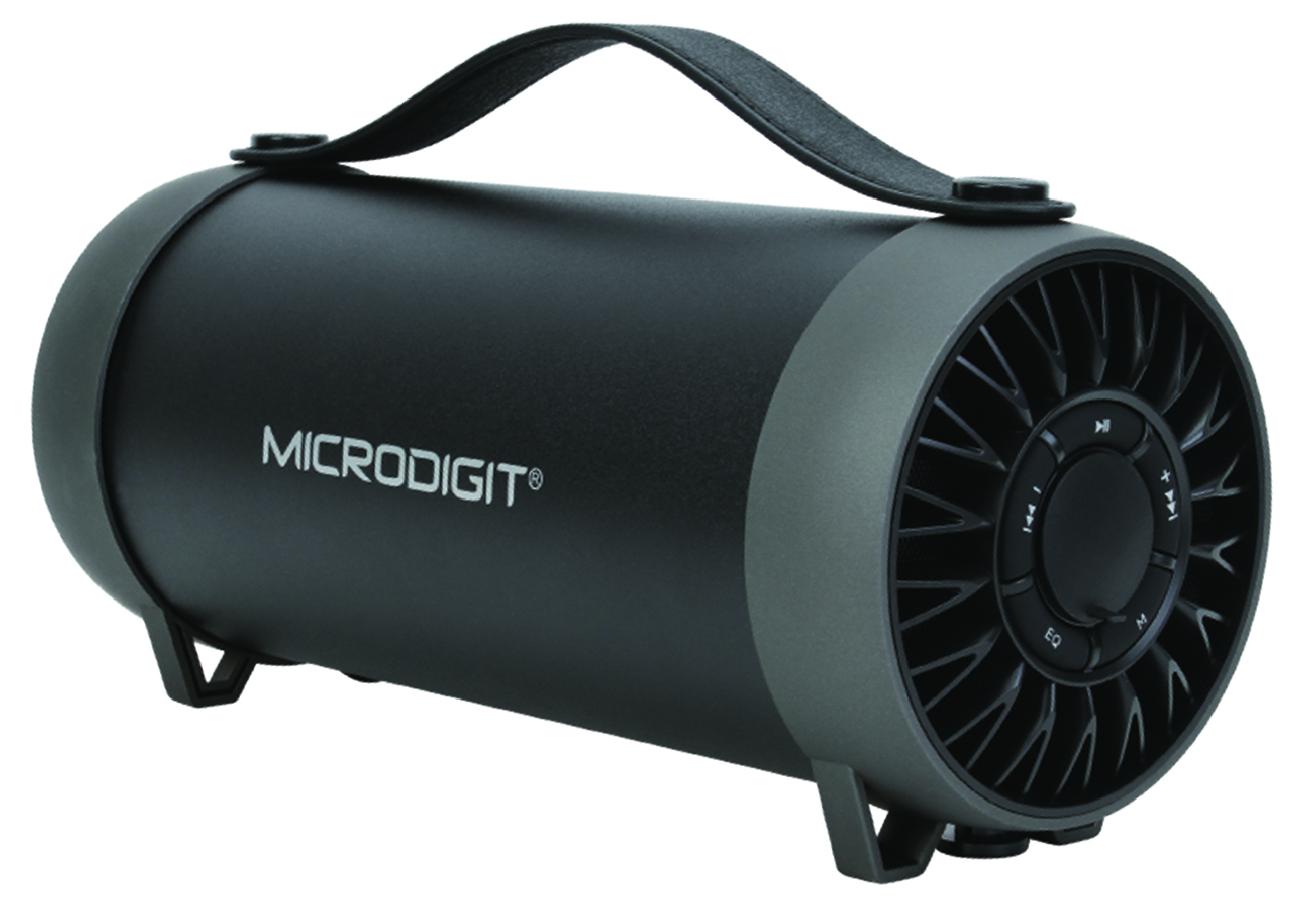 Microdigit Portable Wireless Drum Speaker HD Sound / Bluetooth M0061RT