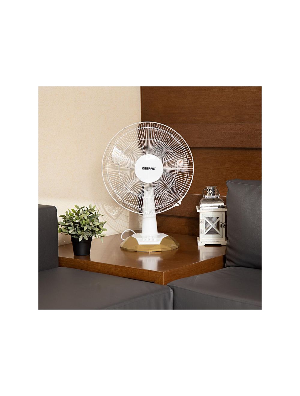 Geepas 16 Table Fan White | in Bahrain | Halabh.com