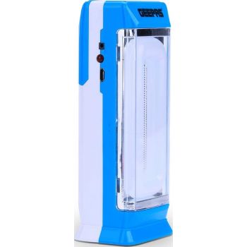 Geepas 20 Piece Rechargeable LED Emergency Lantern Blue