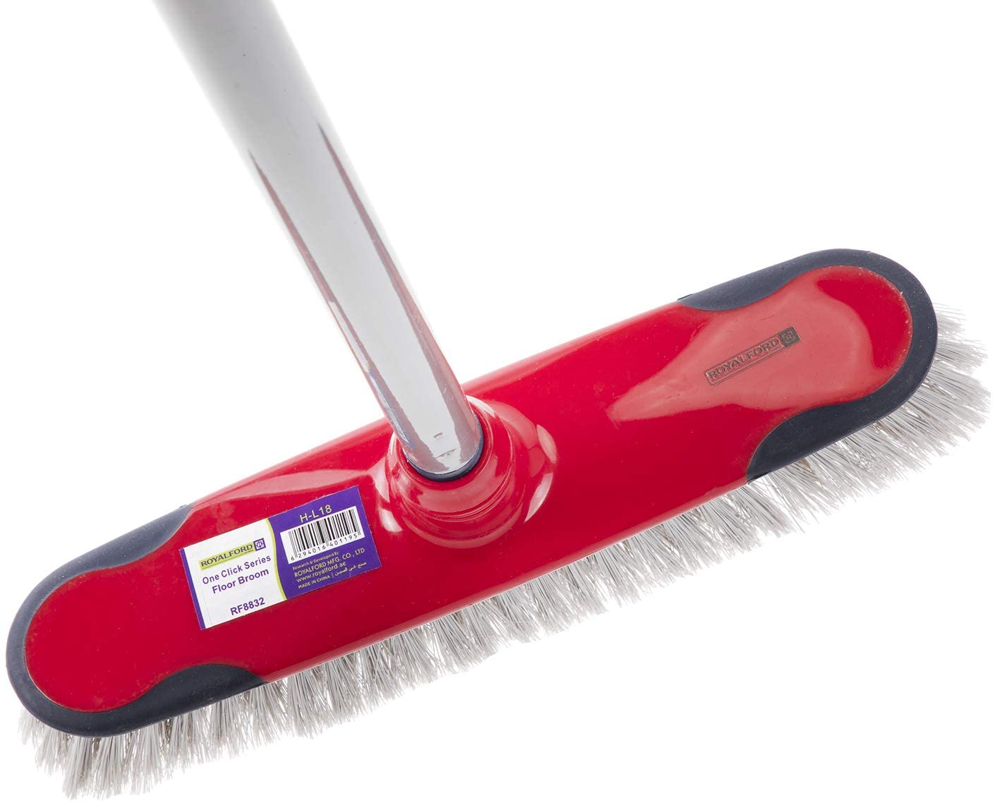 RoyalFord One Click Series Long Floor Broom