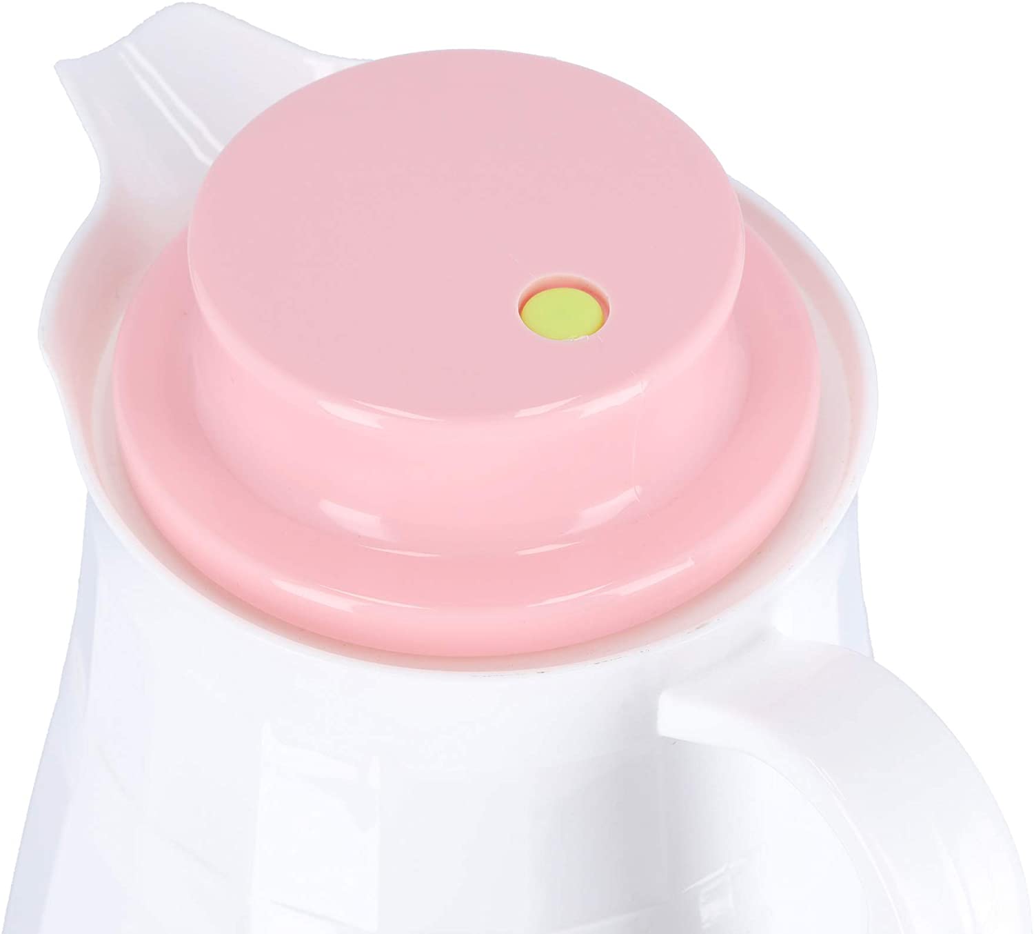 Royalford 1L Glass Vacuum Flask - Portable Coffee Heat Insulated Thermos RF9673