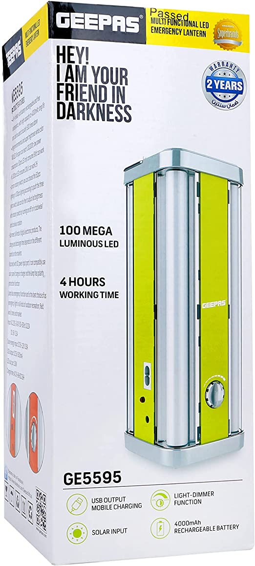 Geepas Multifunctional LED Emergency Lantern | in Bahrain | Halabh.com