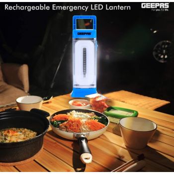 Geepas 20 Piece Rechargeable LED Emergency Lantern Blue
