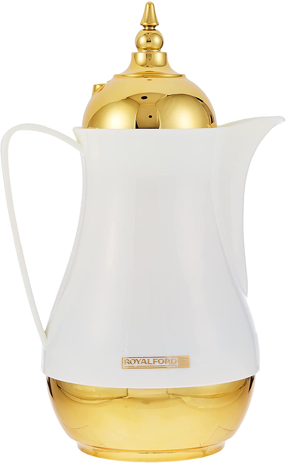 Shop Royalford 2 piece Marble Tea & Cawa Set | Serving Set | Halabh