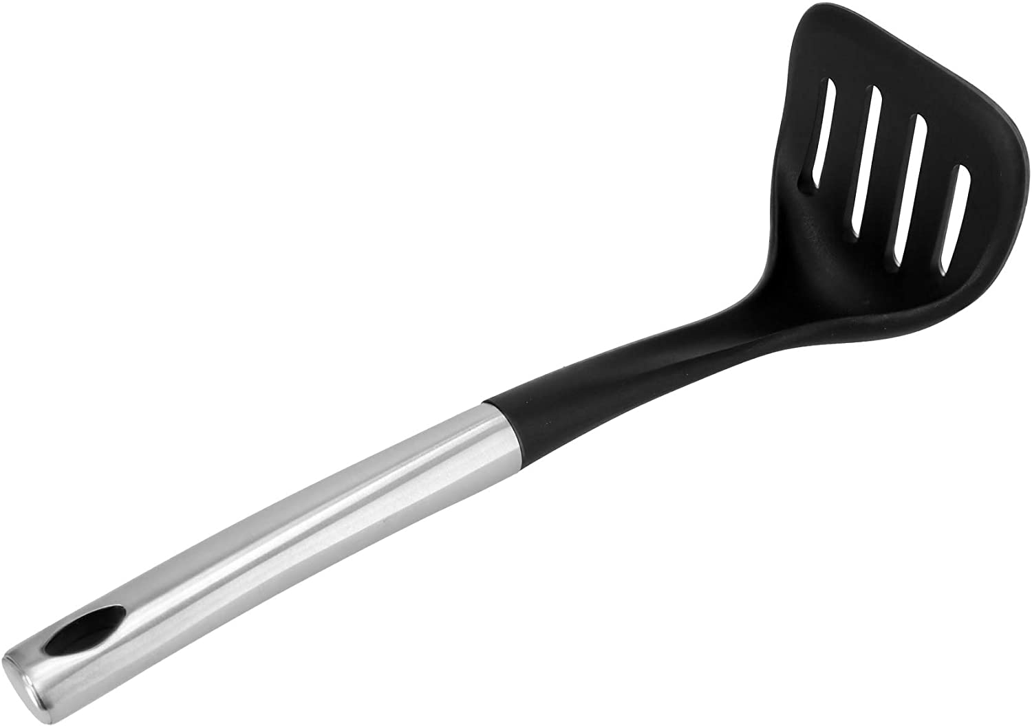 Royalford Nylon Potato Masher With Steel Handle Silver & Black