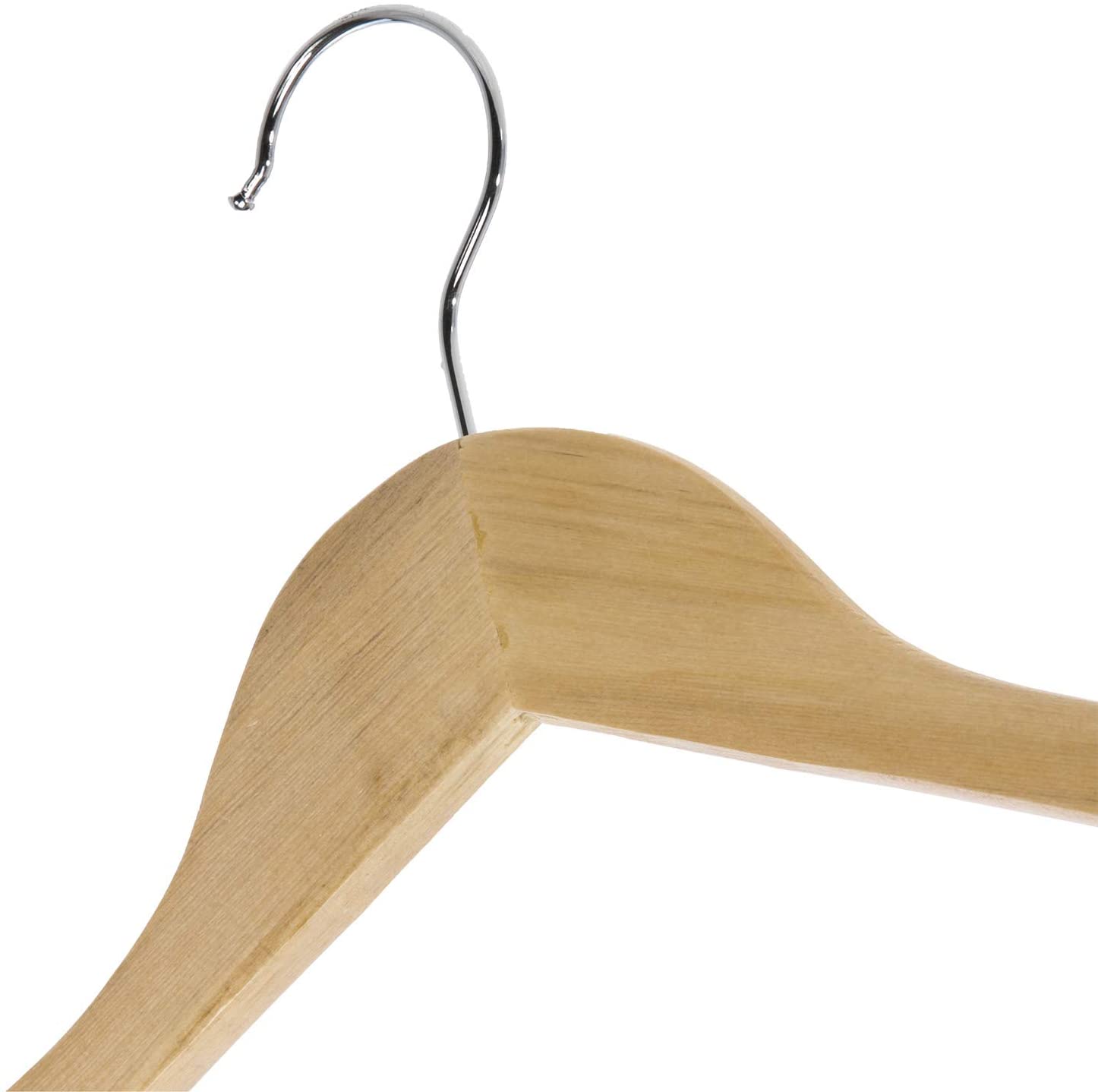 Royalford 4Pcs Rotating Wooden Hanger Set