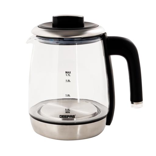 Geepas 2 In 1 Digital Coffee Hot Tea Maker Stainless Steel Filter
