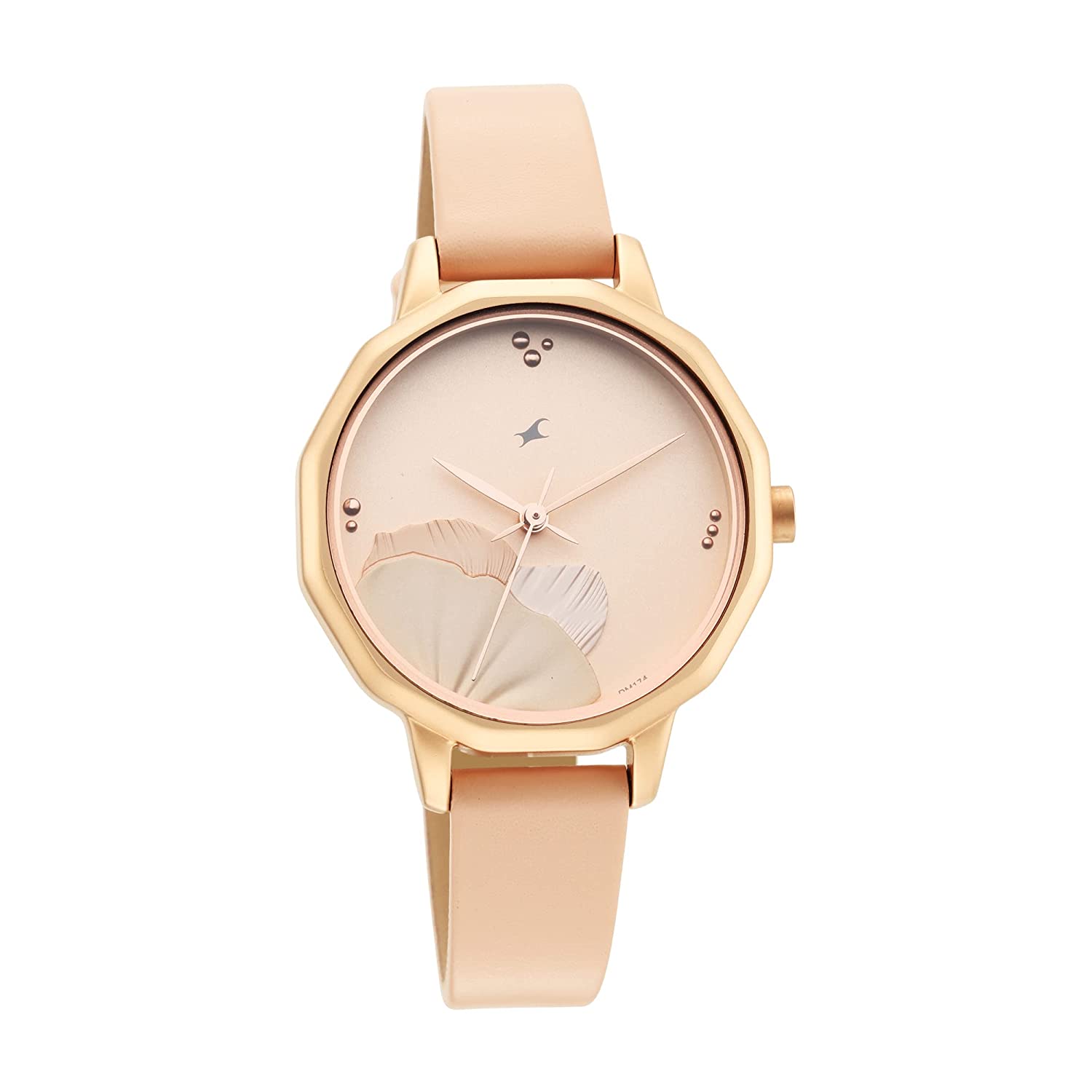 Fastrack Analog Rose Gold Dial Women Watch-6259WL01