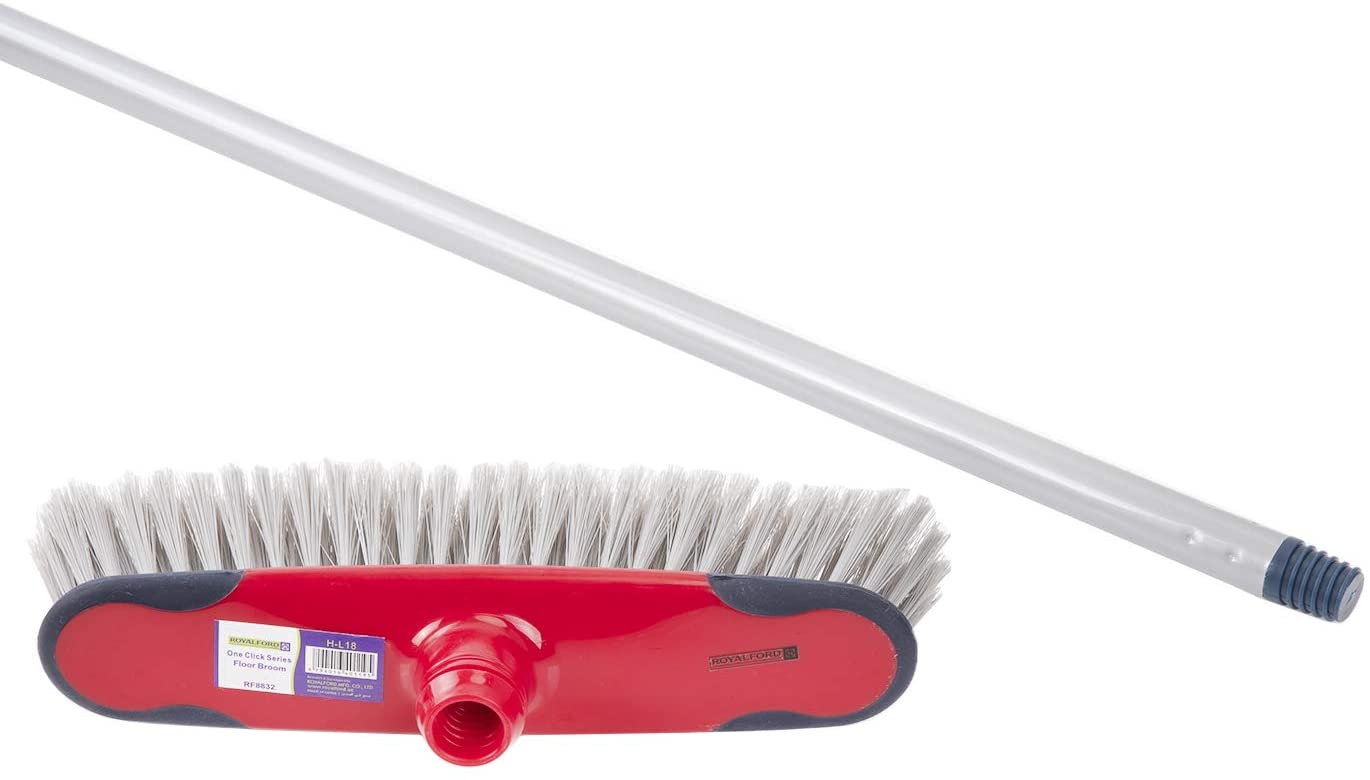RoyalFord One Click Series Long Floor Broom