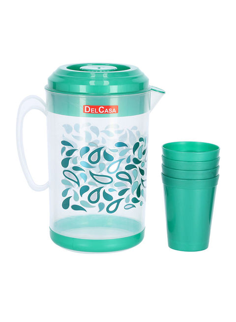 Delcasa Water Jug with 4 Glasses DC1513