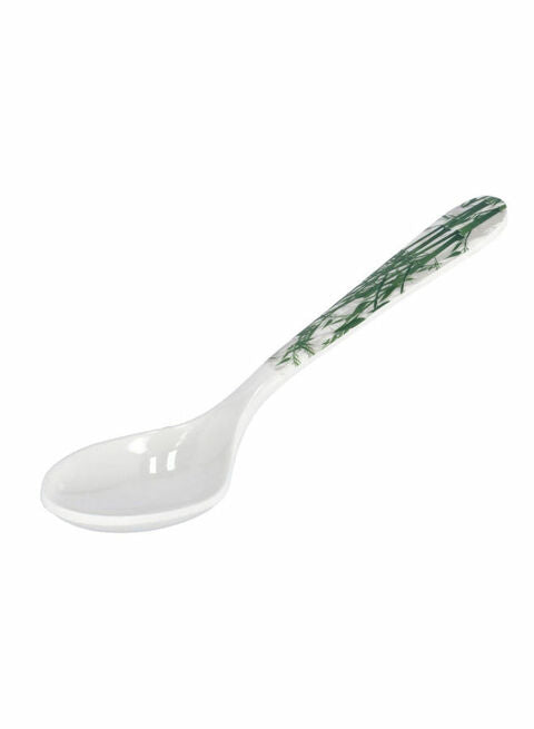 Royalford Melamin Ware Bamboos Spoon White