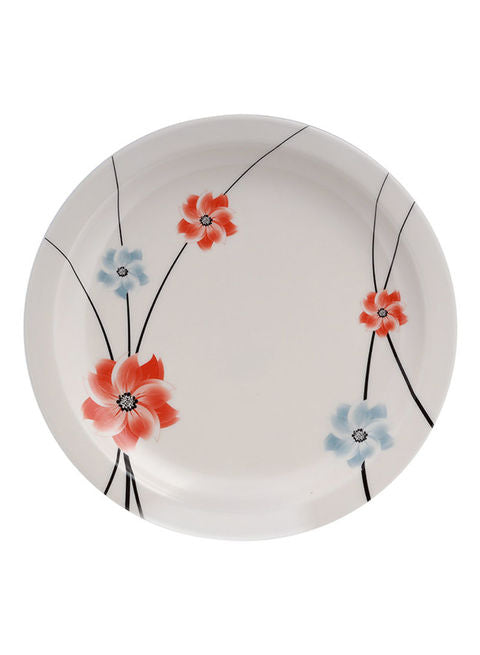 Royalford Melamineware Plate 10.5 Inch White