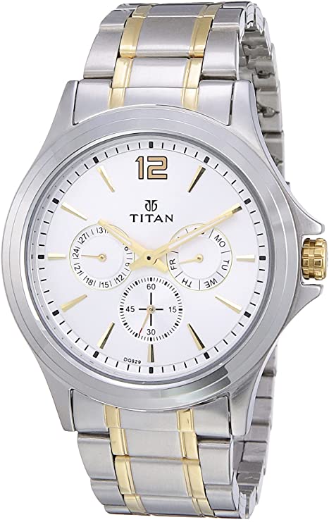 Titan Neo Analog Men's Watch 1698BM01 | Stainless Steel | Mesh Strap | Water-Resistant | Minimal | Quartz Movement | Lifestyle | Business | Scratch-resistant | Fashionable | Halabh.com