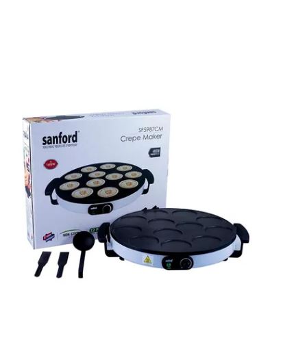 Sanford Crepe Maker 40Cm1600 W White