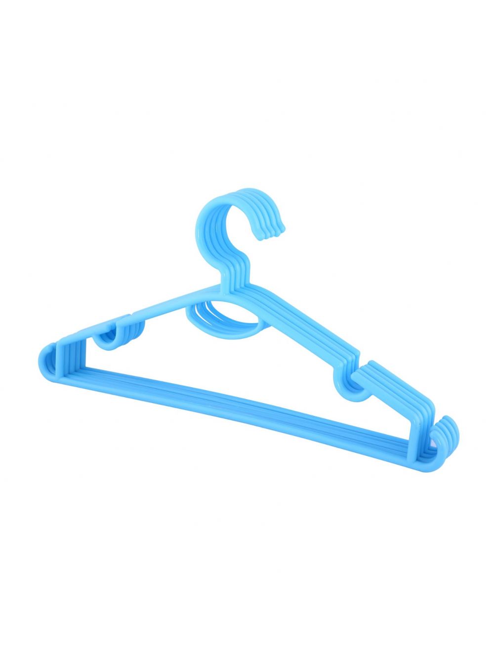 Royalford 5Pcs Cloth Hanger Set Blue