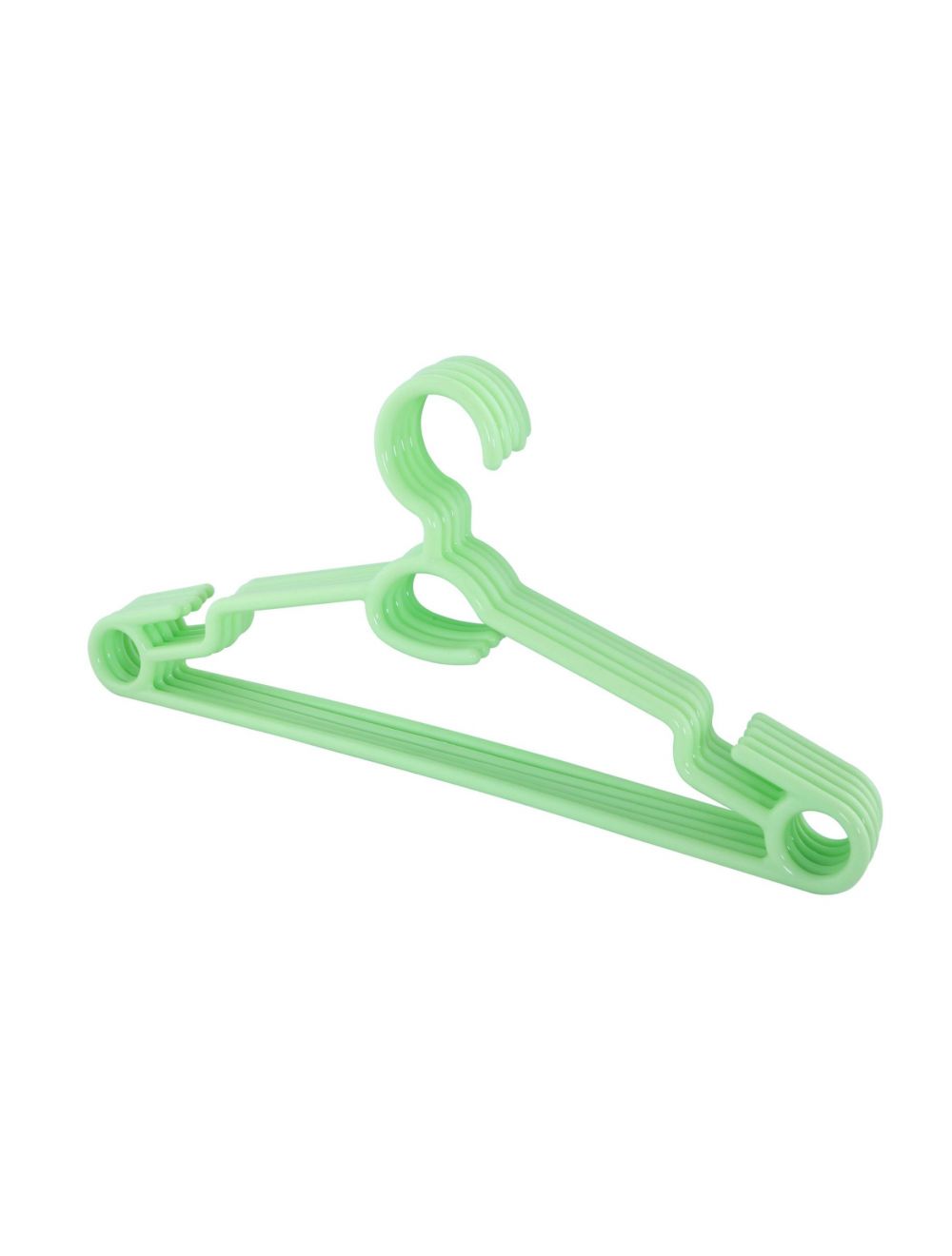 Royalford 5Pcs Cloth Hanger Set Green