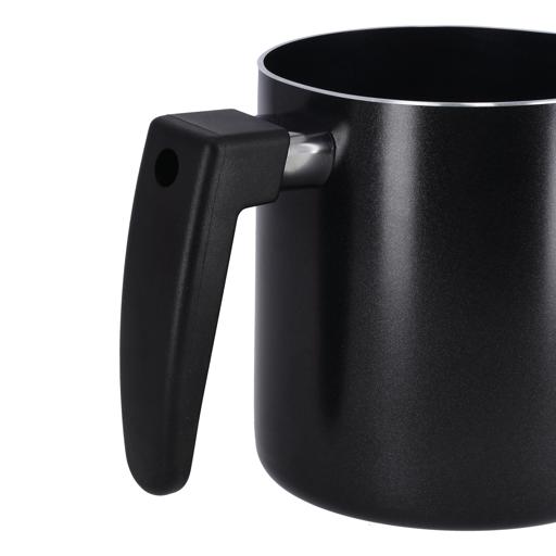 Royalford 12Cm 1.3Liter Nonstick Milk Boiler Black