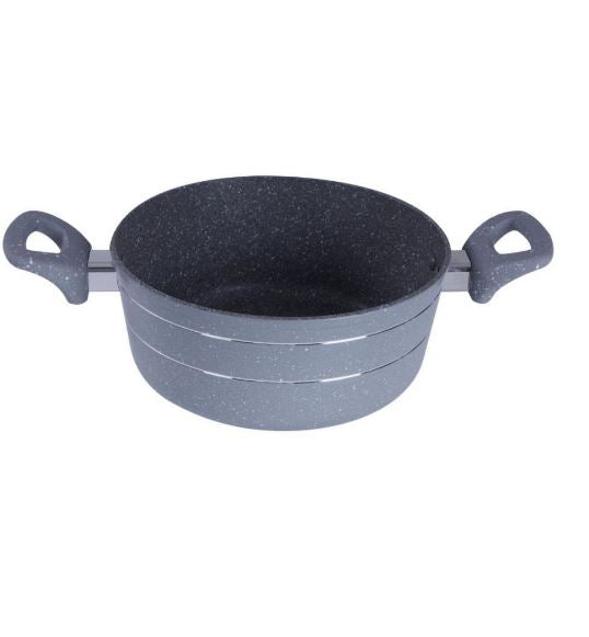 Royalford Smart Forged Aluminium Cookware Set Grey | Best Cookware Set in Bahrain | Halabh.com