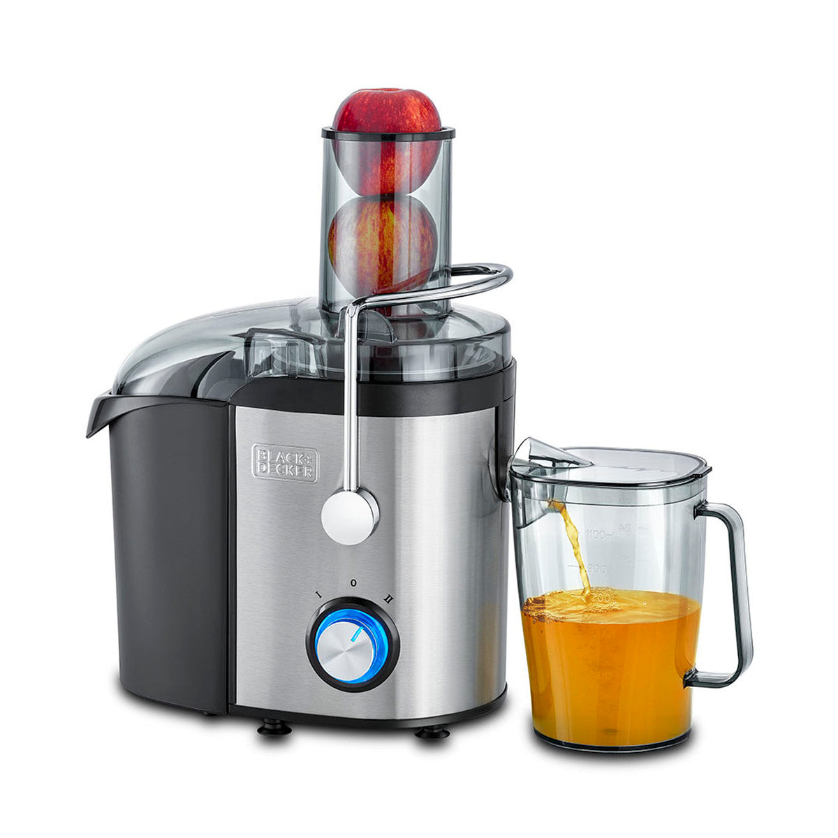 Black & Decker Stainless Steel Juice Extractor 1.7Ltr | Kitchen Appliances | Halabh.com
