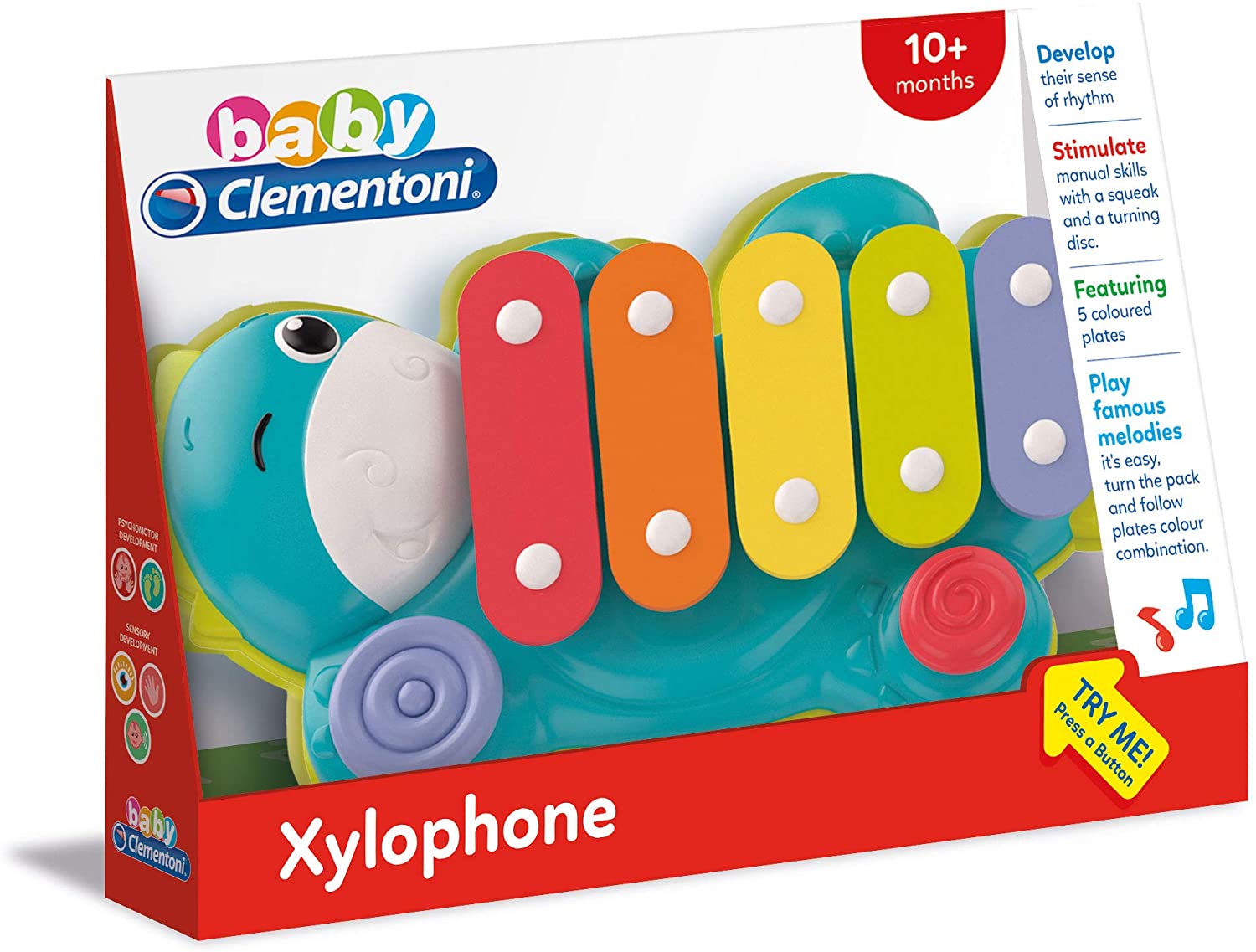 Clementoni Baby Musical Xylophone Multicolor