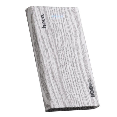 Hoco Power Bank Wooden 13000mAh Grey