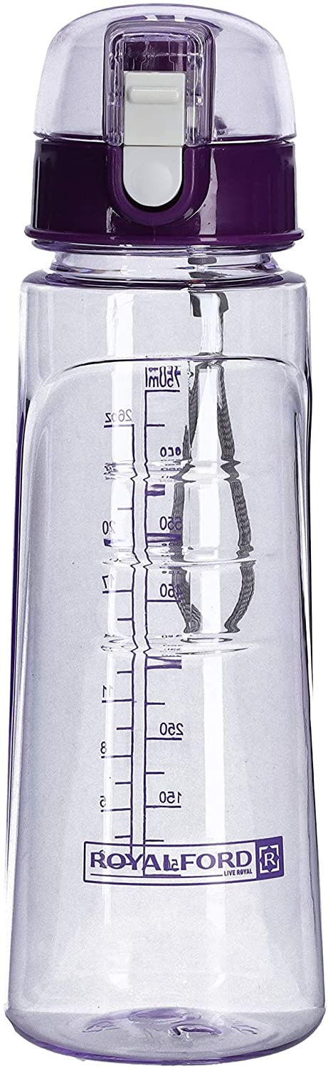 Royalford Water Bottle Purple 650ml