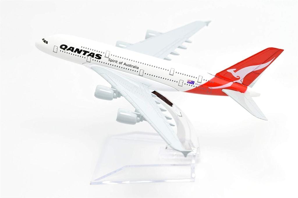 1:400 16cm Air Bus A380 Qantas Metal Airplane Model Plane Toy