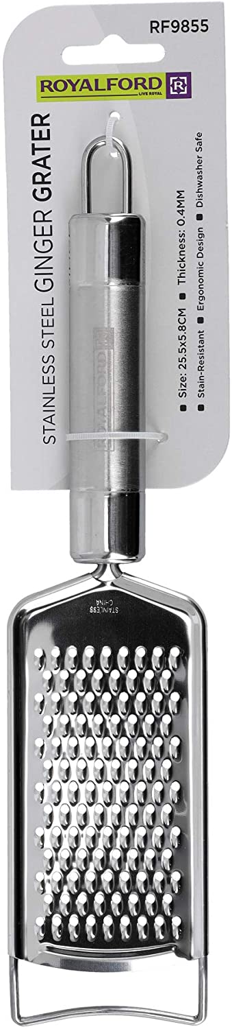 Royalford Stainless Steel Ginger Grater Multi Colour