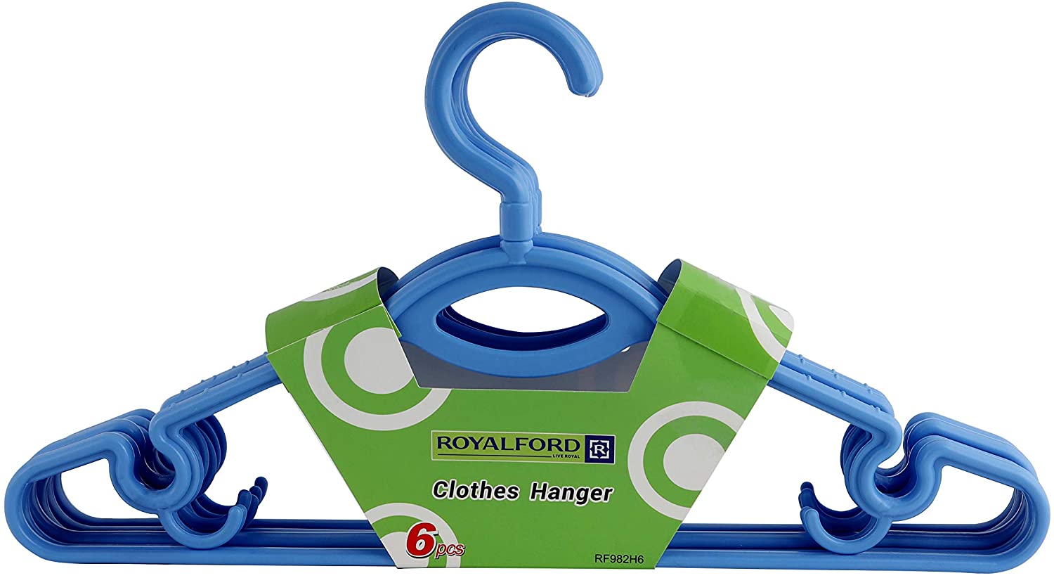 RoyalFord Hanger Set 6 Pieces Blue