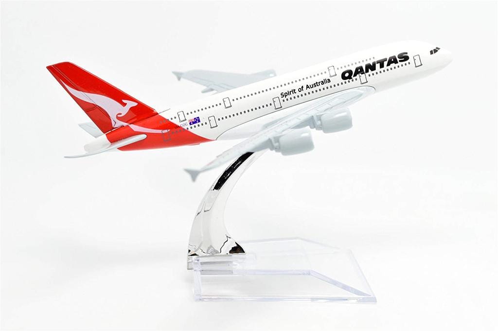 1:400 16cm Air Bus A380 Qantas Metal Airplane Model Plane Toy