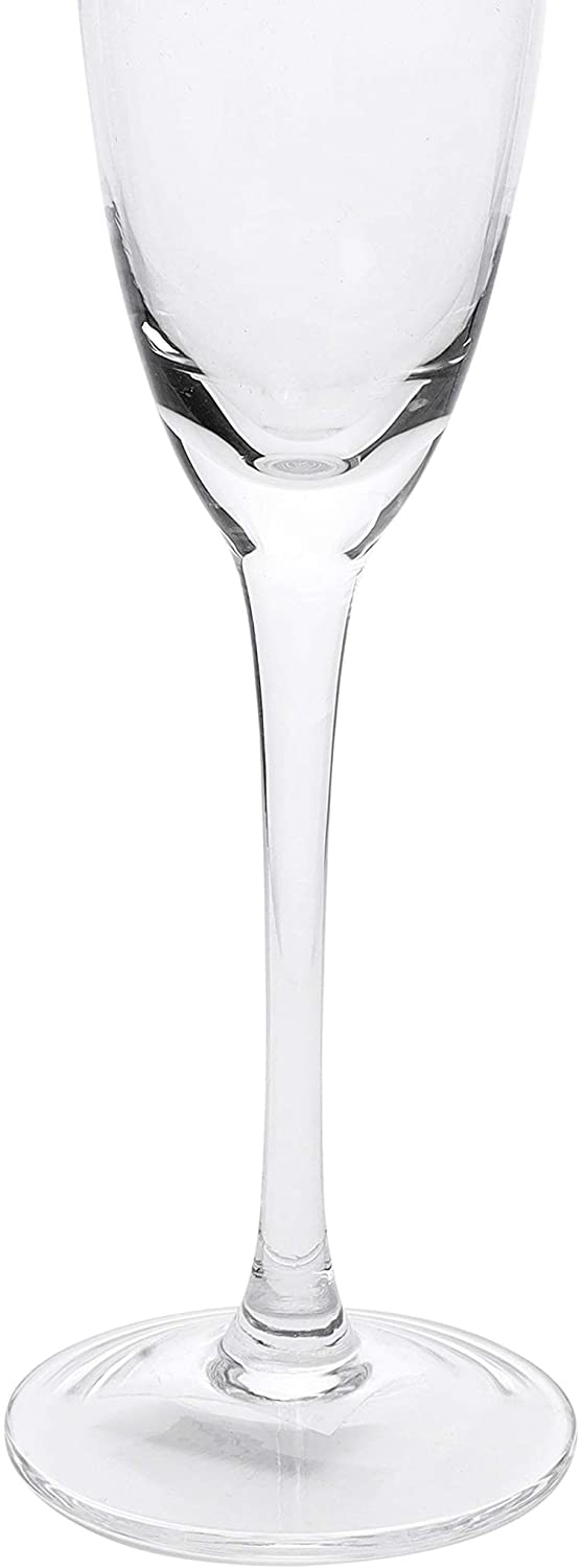 Royalford Flute Glass clear crystal glass