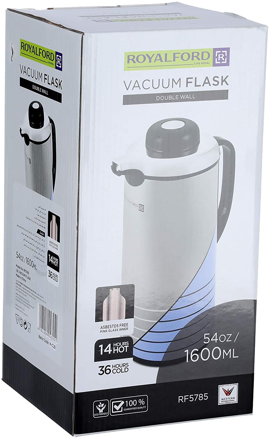 Royalford Vacuum Flask 1.6L