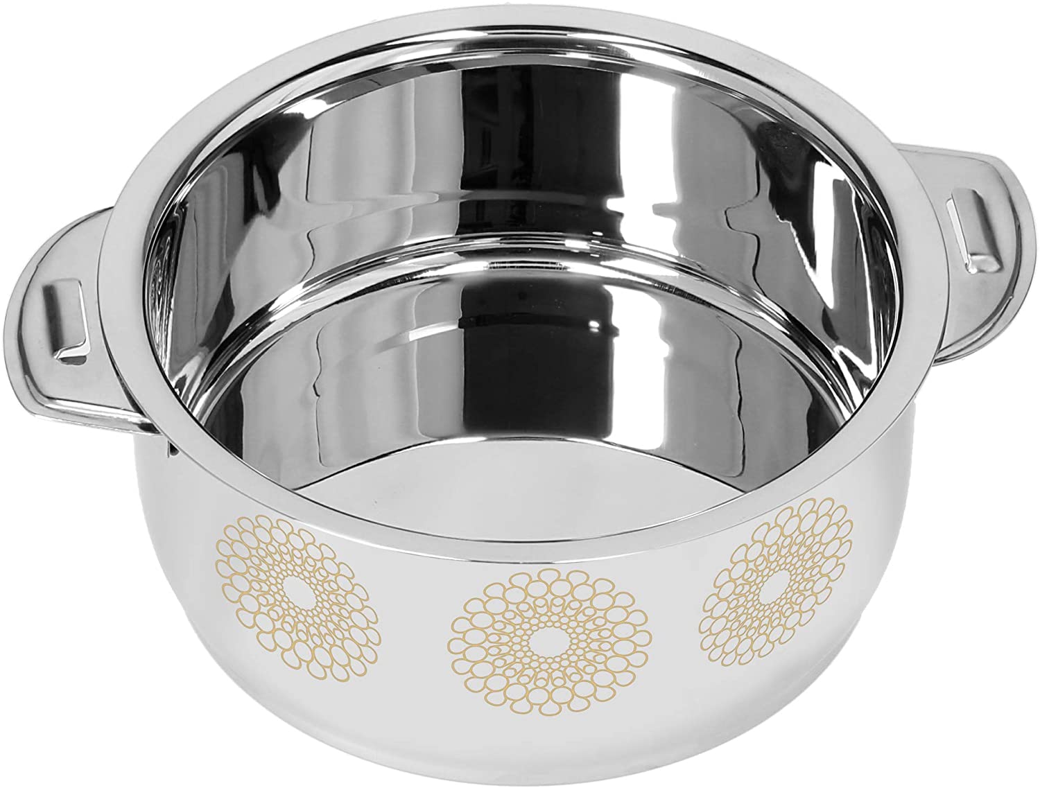 Royalford Stainless Steel Hot Pot 3000 ml Multi Color