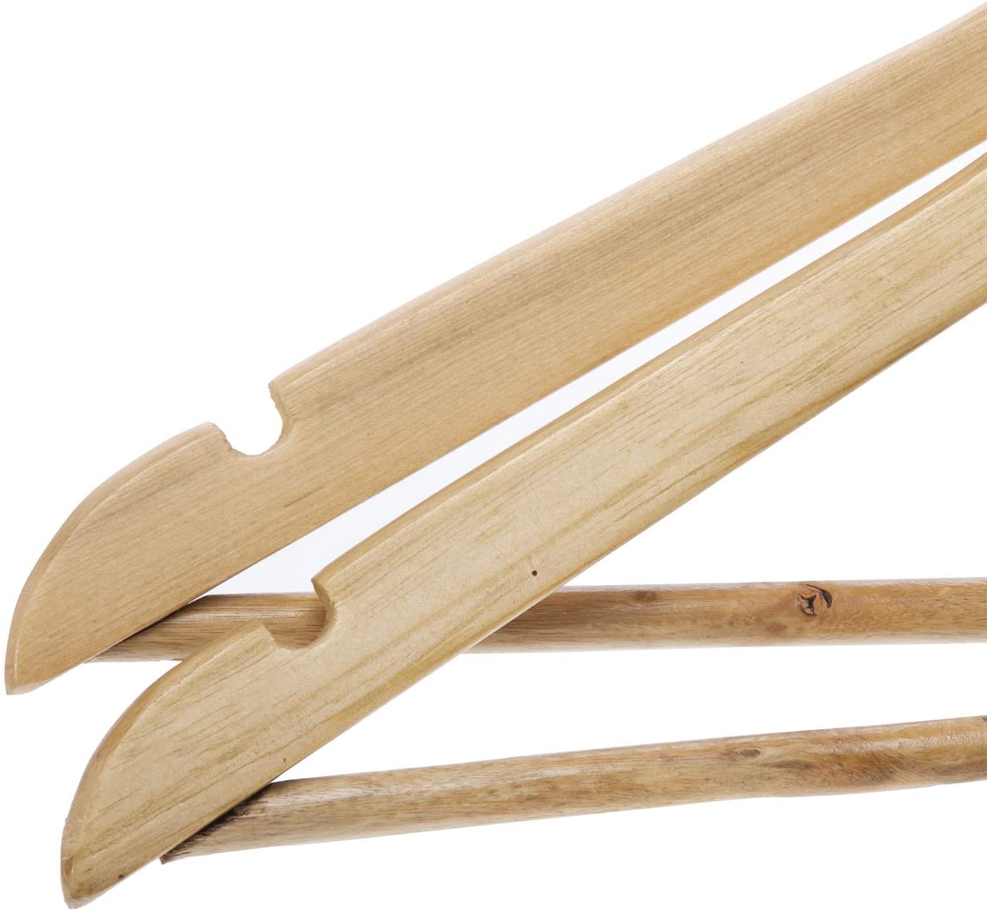 Royalford 4Pcs Rotating Wooden Hanger Set