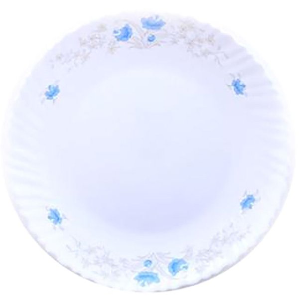 Royalford RF5682 Opal Ware Romantic Dinner Plate 7.5″