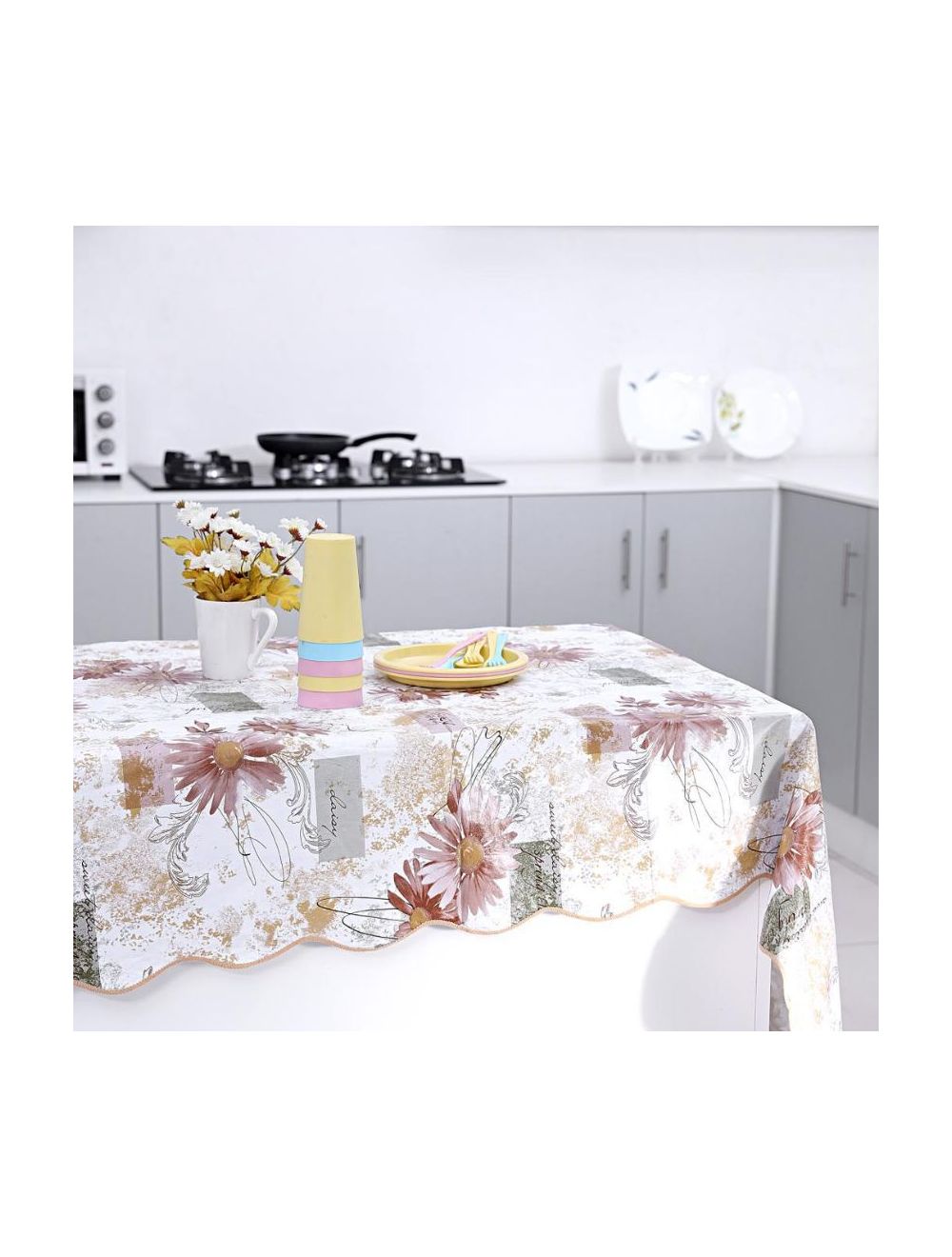 Royalford Oblong Table Cloth 60x90 Cm Assorted Design Multicolor